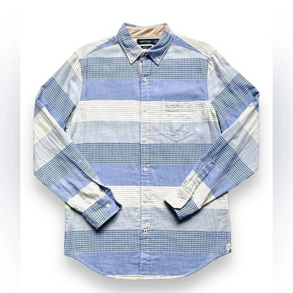 NWT Nautica Slim Fit Button Down Shirt - Picture 1 of 4